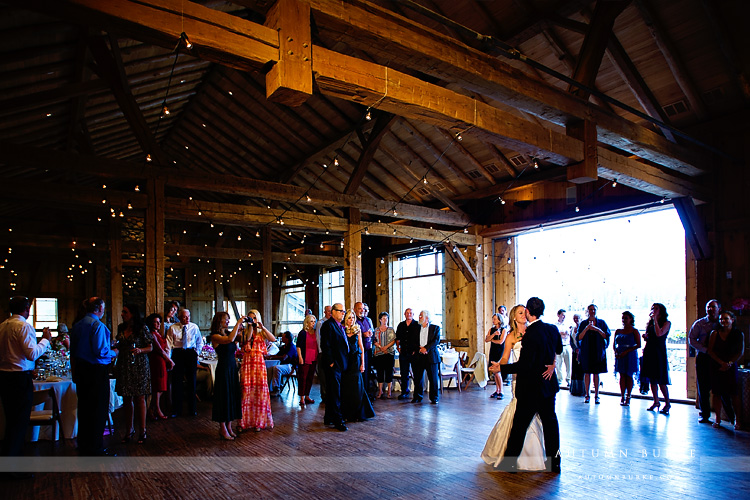 colorado barn wedding devils thumb ranch tabernash first dance reception