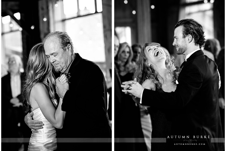 devils thumb ranch colorado mountain wedding father daughter dance mother son dance