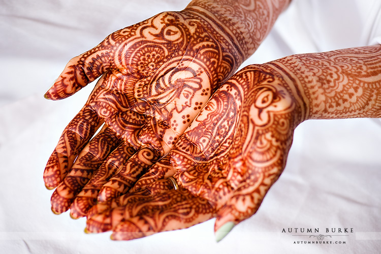 westin wedding colorado bride mehndi henna