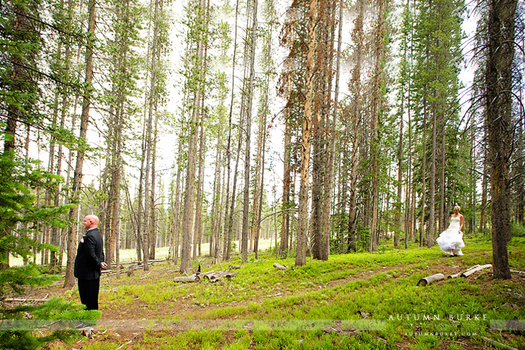 colorado breckenridge ten mile station wedding first look