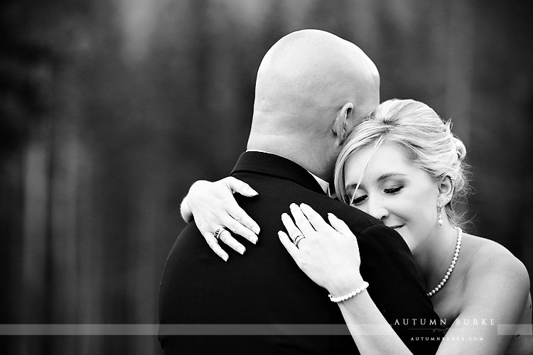 sweet emotional moment bride and groom ten mile station breckenridge colorado