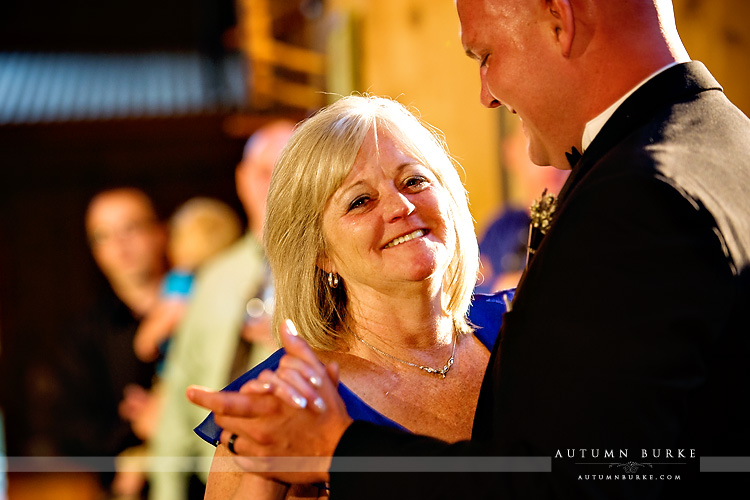 mother son dance ten mile station wedding breckenridge colorado