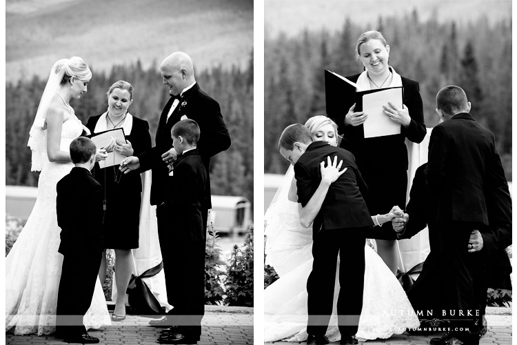 ten mile station wedding ceremony breckenridge colorado