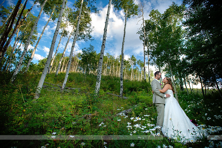 allies cabin wedding beaver creek colorado mountain aspen bride and groom