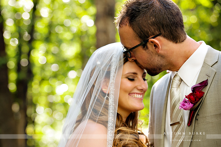 beaver creek chapel allies cabin wedding colorado mountains bride and groom