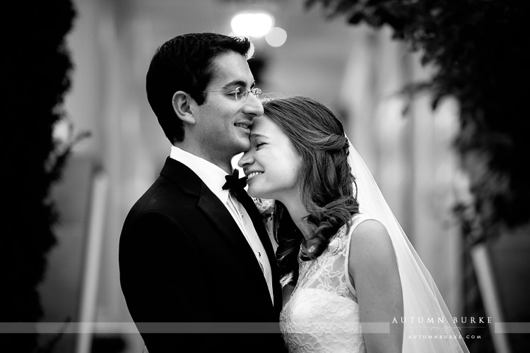 sweet moment emotion denver country club wedding colorado bride and groom