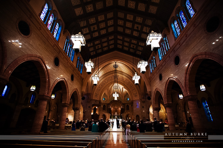 holy ghost catholic church wedding ceremony denver colorado