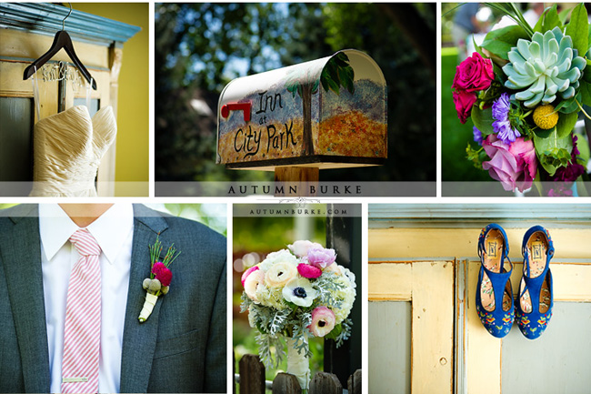 fort collins wedding inn at city park colorado details dress shoes bouquet