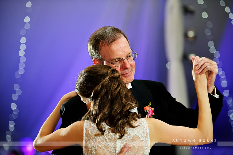 father daughter parent dance bride dad denver country club wedding