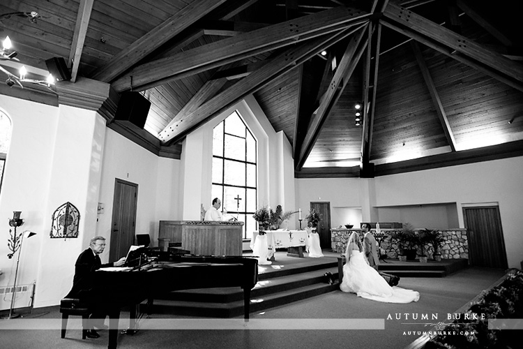 beaver creek wedding ceremony chapel catholic mass colorado