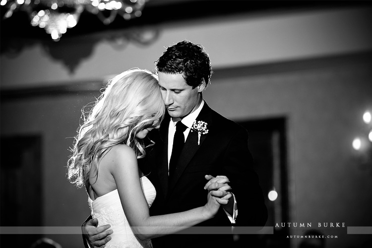 colorado mountain wedding at the arrabelle vail bride and groom first dance