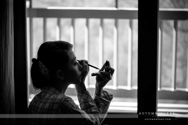 colorado mountain wedding four seasons vail bride getting ready