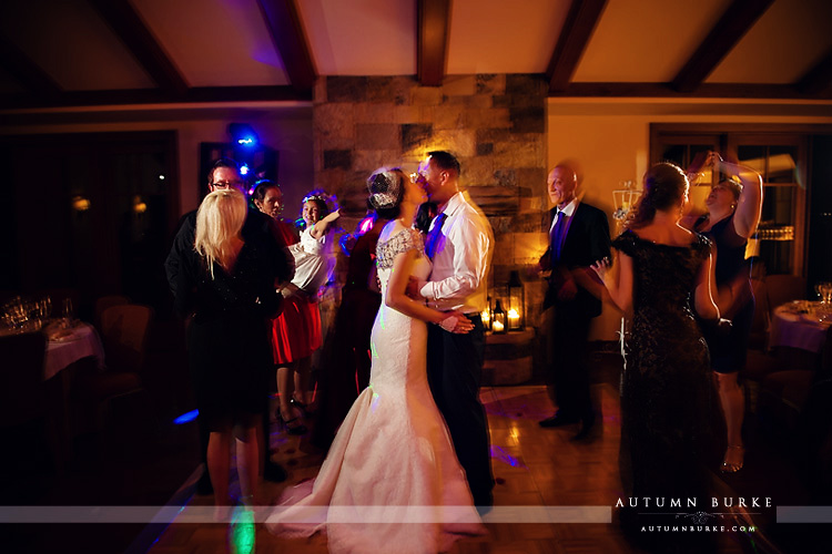 four seasons vail colorado mountain wedding reception