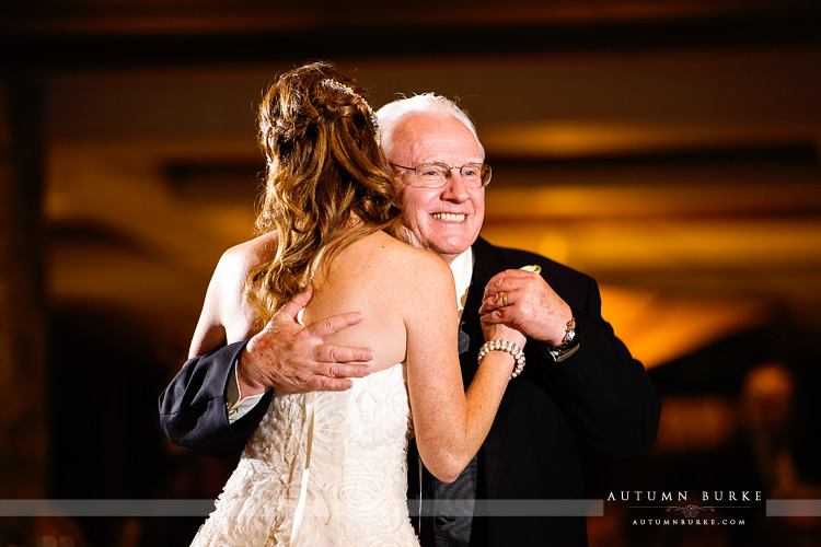 the sanctuary castle pines colorado wedding parent dances father daughter dance wedding 