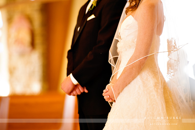 st francis castle rock colorado wedding ceremony