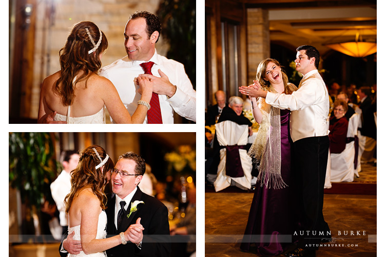 the sanctuary castle rock colorado wedding reception dances with siblings