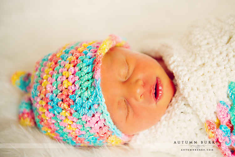 colorado family portrait photographer newborn baby girl