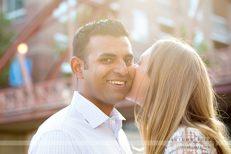 downtown denver colorado wedding engagement