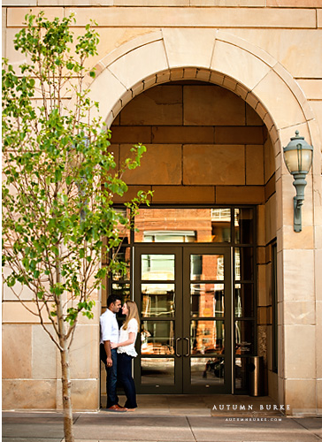 urban denver lodo engagement session 