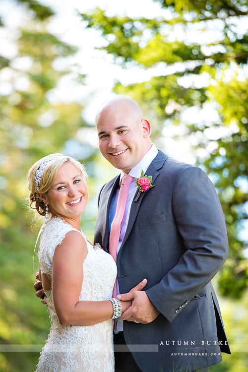 beaver creek wedding deck colorado mountain bride and groom 