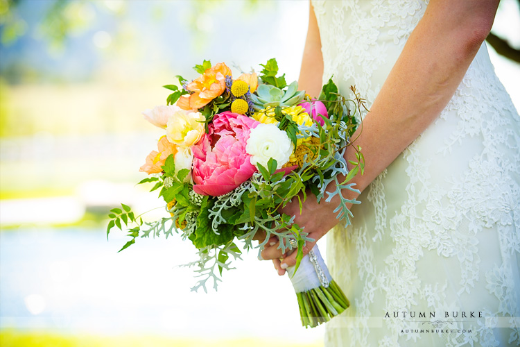 crooked willow wedding bouquet bridal flowers peony texture colorado bride pink