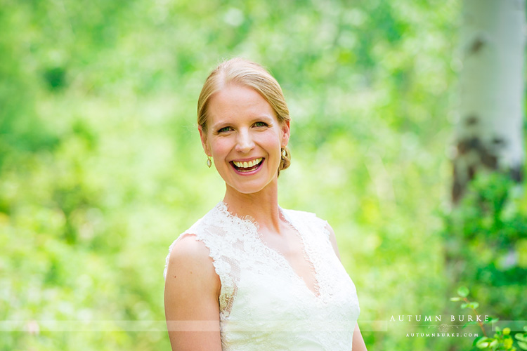 beaver creek saddle ridge wedding colorado mountain bridal portrait wedding deck aspen grove