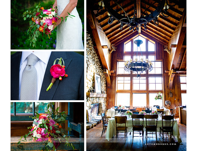 beaver creek saddle ridge wedding details bouquet boutiniere reception decor colorado mountains