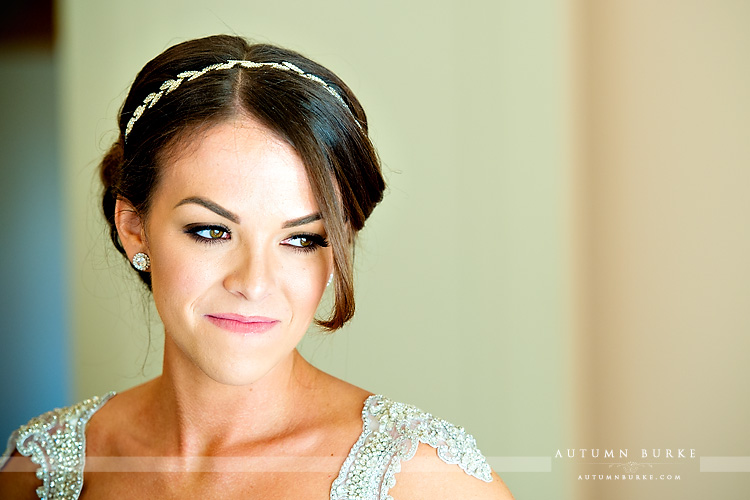 colorado highlands ranch mansion wedding bride getting ready bridal prep