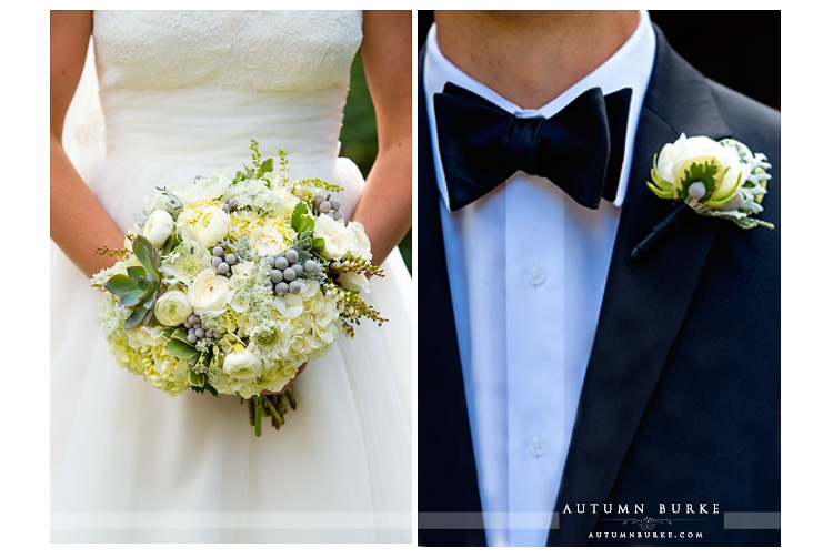 colorado mountain wedding vail donovan pavilion floral boutiniere flowers bridal bouquet