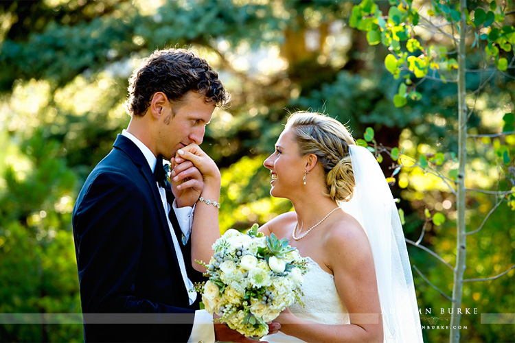 vail mountain wedding donovan pavilion bride and groom