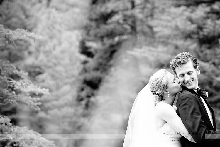 vail wedding donovan pavillion first look colorado mountain bw