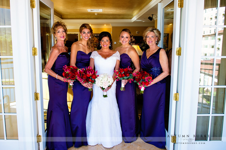 bride and bridesmaids colorado springs wedding the broadmoor