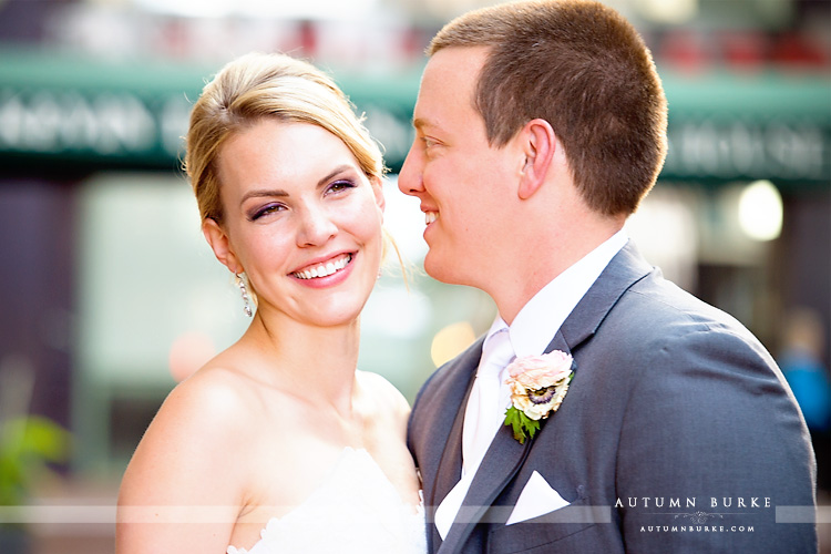 bride and groom portrait dcpa seawell ballroom wedding atrium