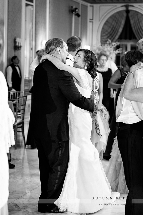 colorado broadmoor wedding reception bride and groom dance