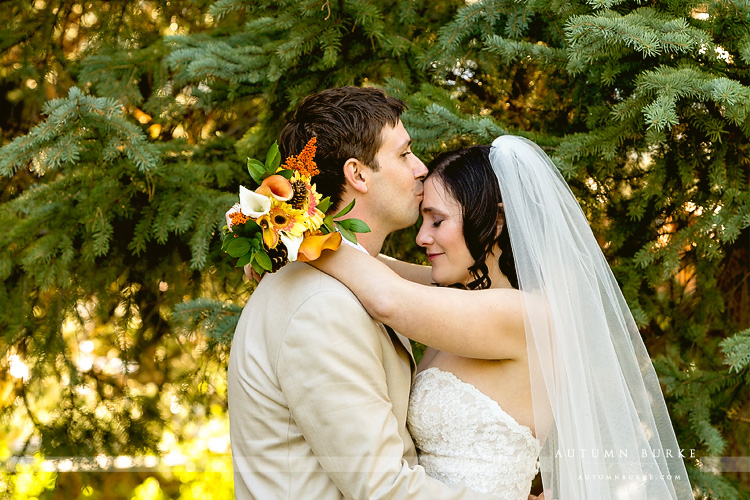 keystone colorado ski tip lodge wedding bride and groom