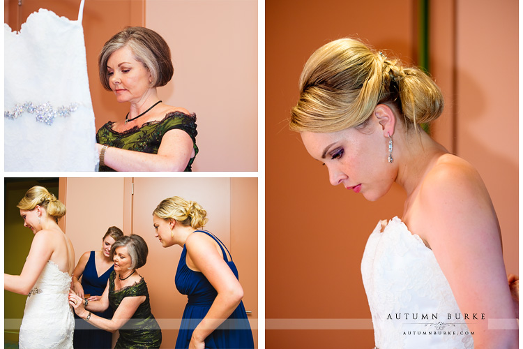 wedding details bride getting ready seawell ballroom dcpa denver colorado