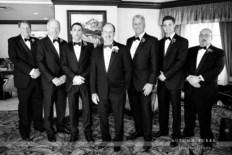 wedding the broadmoor colorado springs groom and groomsmen