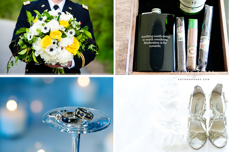 details westin wedding beaver creek colorado bouquet flask shoes oscar de la renta