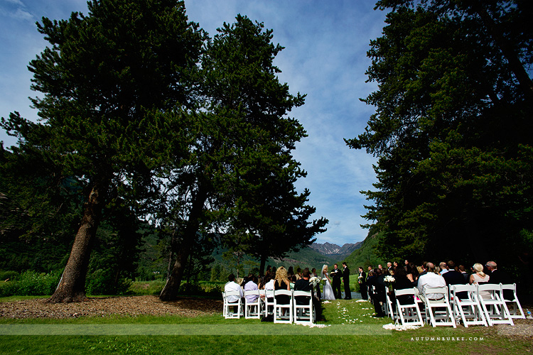 vail mountain wedding colorado four seasons vail ceremony vail golf club