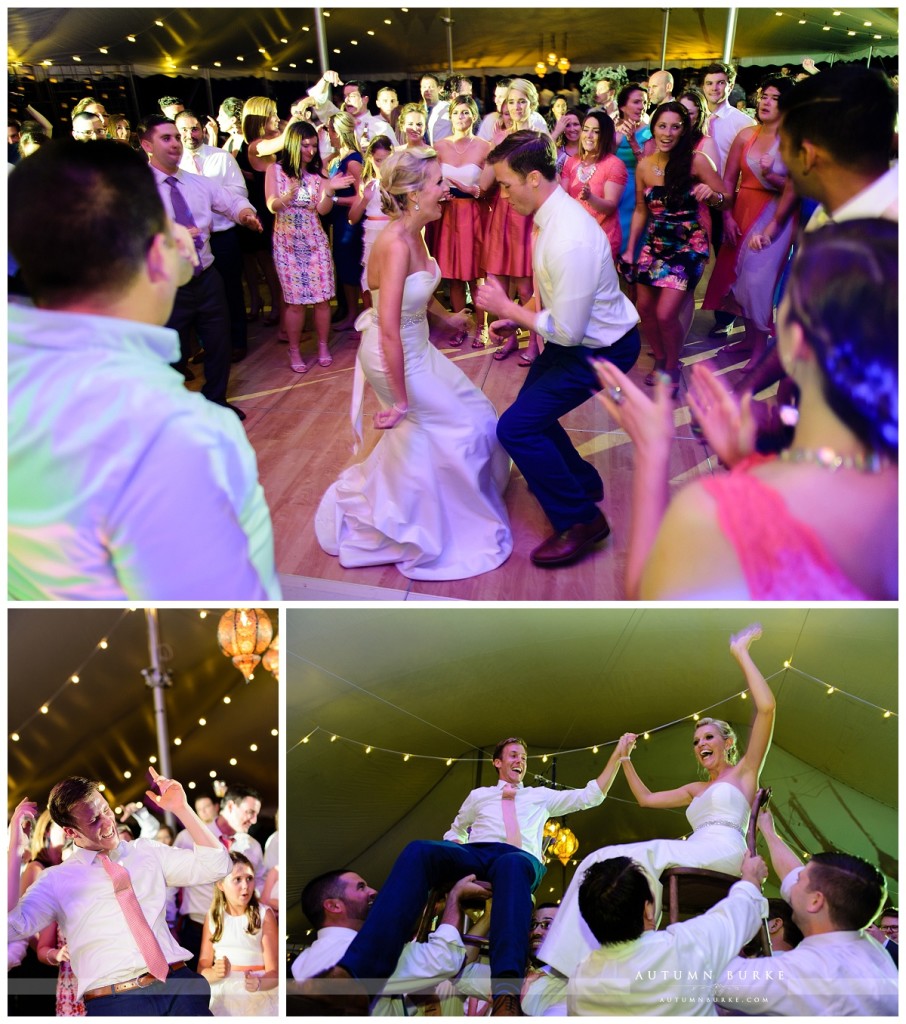 denver country club colorado wedding reception dance floor hora bride and groom