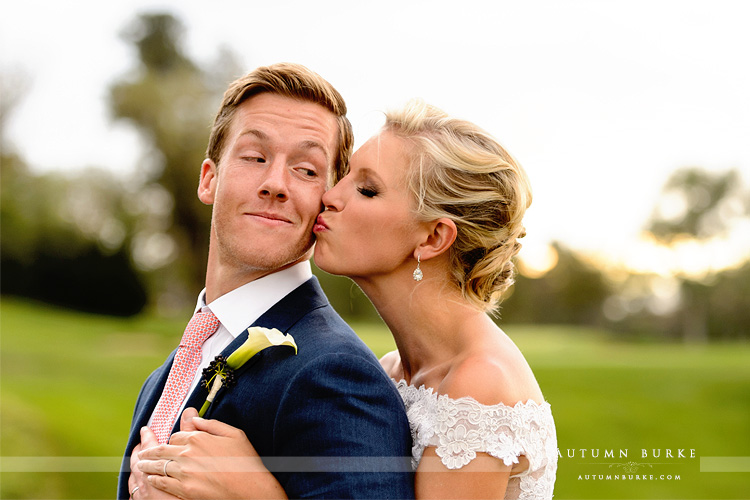 denver country club colorado cherry creek wedding bride and groom