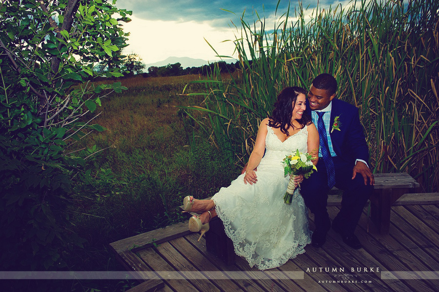 denver colorado wedding bride and groom portraits outdoors nature