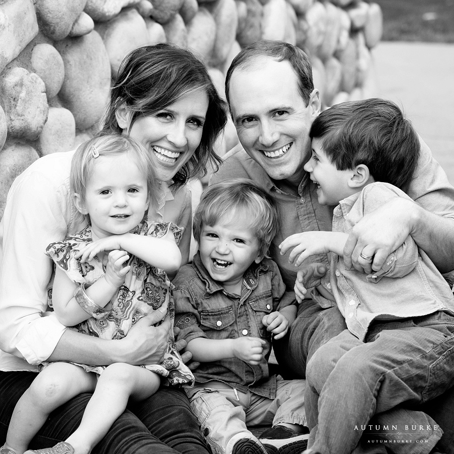 colorado family portrait session kids and parents laughter fun