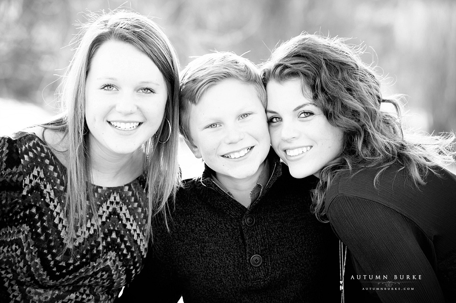 childrens family portrait session colorado