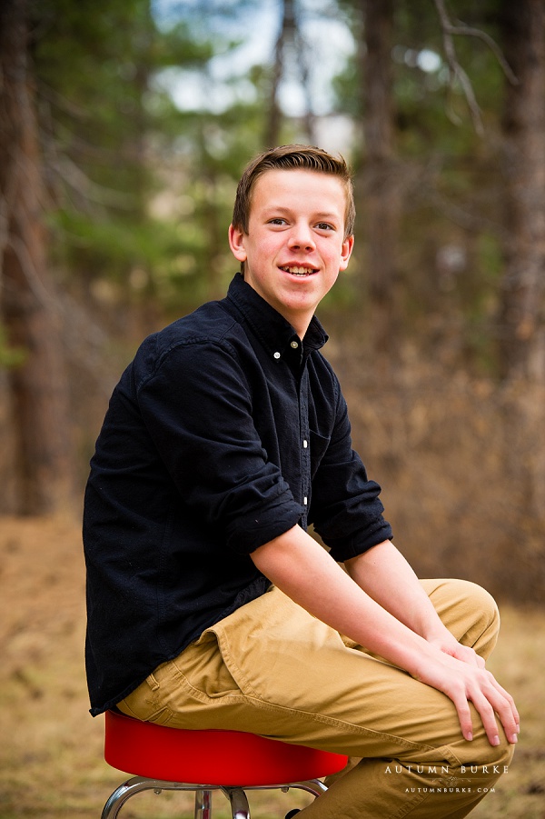 colorado teenager portrait photography