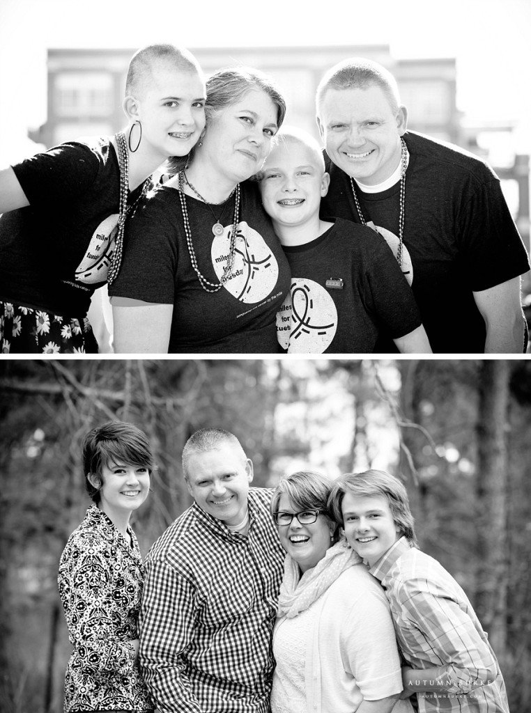 st baldricks event denver colorado family portrait laughter