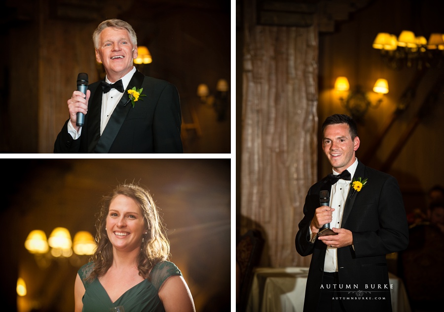 game creek restaurant vail colorado wedding toasts