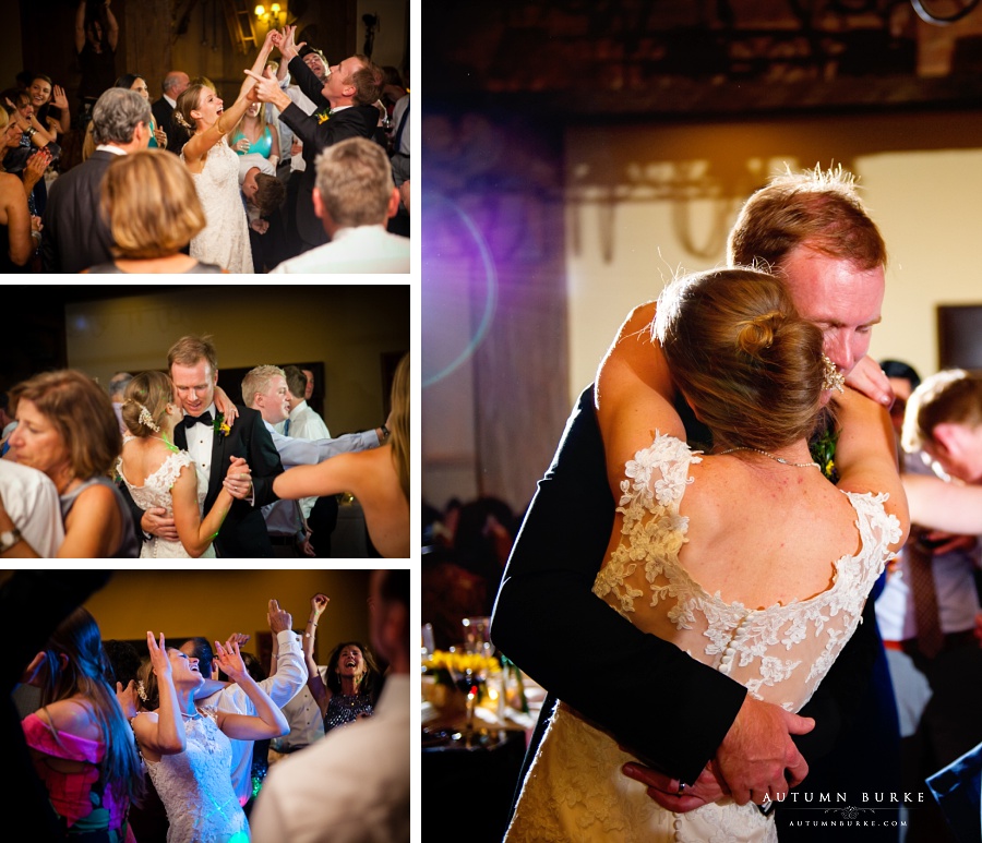 game creek restaurant vail colorado wedding reception dance floor