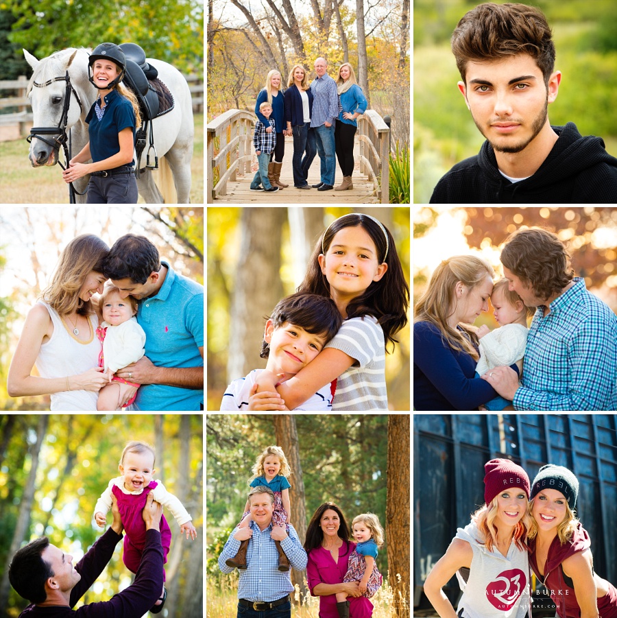 family portraits colorado kids senior portrait outdoors commercial denver photography